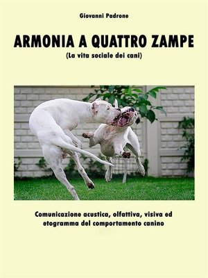 cover image of Armonia a quattro zampe